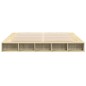 vidaXL Bettgestell Sonoma-Eiche 180x200 cm Holzwerkstoff vidaXL Bettgestell Sonoma-Eiche 180x200 cm Holzwerkstoff
