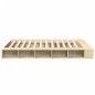 vidaXL Bettgestell Sonoma-Eiche 160x200 cm Holzwerkstoff vidaXL Bettgestell Sonoma-Eiche 160x200 cm Holzwerkstoff