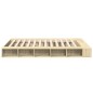 vidaXL Bettgestell Sonoma-Eiche 140x200 cm Holzwerkstoff vidaXL Bettgestell Sonoma-Eiche 140x200 cm Holzwerkstoff