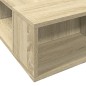 vidaXL Bettgestell Sonoma-Eiche 140x200 cm Holzwerkstoff vidaXL Bettgestell Sonoma-Eiche 140x200 cm Holzwerkstoff