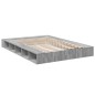vidaXL Bettgestell Grau Sonoma 140x200 cm Holzwerkstoff vidaXL Bettgestell Grau Sonoma 140x200 cm Holzwerkstoff