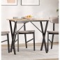 vidaXL Esstisch-Gestell in X-Form 80x40x73 cm Gusseisen vidaXL Esstisch-Gestell in X-Form 80x40x73 cm Gusseisen