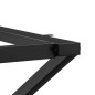 vidaXL Esstisch-Gestell in X-Form 80x40x73 cm Gusseisen vidaXL Esstisch-Gestell in X-Form 80x40x73 cm Gusseisen