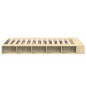 vidaXL Bettgestell Sonoma-Eiche 120x190 cm Holzwerkstoff vidaXL Bettgestell Sonoma-Eiche 120x190 cm Holzwerkstoff