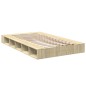 vidaXL Bettgestell Sonoma-Eiche 120x190 cm Holzwerkstoff vidaXL Bettgestell Sonoma-Eiche 120x190 cm Holzwerkstoff