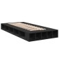 vidaXL Bettgestell Schwarz 75x190 cm Holzwerkstoff vidaXL Bettgestell Schwarz 75x190 cm Holzwerkstoff