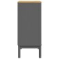 vidaXL Kommode FLORO Grau Massivholz Kiefer vidaXL Kommode FLORO Grau Massivholz Kiefer