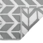 vidaXL Outdoor-Teppich Grau 140x200 cm PP vidaXL Outdoor-Teppich Grau 140x200 cm PP