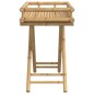 vidaXL Tabletttisch Klappbar 60x40x68 cm Bambus vidaXL Tabletttisch Klappbar 60x40x68 cm Bambus