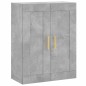 Highboard Betongrau 69,5x34x180 cm Holzwerkstoff Highboard Betongrau 69,5x34x180 cm Holzwerkstoff