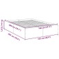 vidaXL Bettgestell Braun Eichen-Optik 160x200 cm Holzwerkstoff vidaXL Bettgestell Braun Eichen-Optik 160x200 cm Holzwerkstoff
