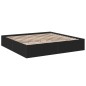 vidaXL Bettgestell Schwarz 200x200 cm Holzwerkstoff vidaXL Bettgestell Schwarz 200x200 cm Holzwerkstoff