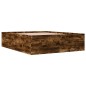 vidaXL Bettgestell Räuchereiche 160x200 cm Holzwerkstoff vidaXL Bettgestell Räuchereiche 160x200 cm Holzwerkstoff