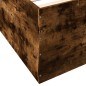 vidaXL Bettgestell Räuchereiche 160x200 cm Holzwerkstoff vidaXL Bettgestell Räuchereiche 160x200 cm Holzwerkstoff