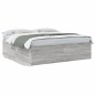vidaXL Bettgestell Grau Sonoma 180x200 cm Holzwerkstoff vidaXL Bettgestell Grau Sonoma 180x200 cm Holzwerkstoff