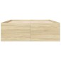 vidaXL Bettgestell Sonoma-Eiche 120x200 cm Holzwerkstoff vidaXL Bettgestell Sonoma-Eiche 120x200 cm Holzwerkstoff