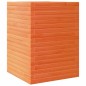 vidaXL Pflanzkübel Wachsbraun 50x50x68,5 cm Massivholz Kiefer vidaXL Pflanzkübel Wachsbraun 50x50x68,5 cm Massivholz Kiefer