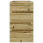 vidaXL Pflanzkübel 90x40x68,5 cm Kiefernholz Imprägniert vidaXL Pflanzkübel 90x40x68,5 cm Kiefernholz Imprägniert