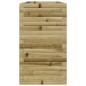 vidaXL Pflanzkübel 110x40x68,5 cm Kiefernholz Imprägniert vidaXL Pflanzkübel 110x40x68,5 cm Kiefernholz Imprägniert