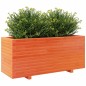 vidaXL Pflanzkübel Wachsbraun 110x40x49,5 cm Massivholz Kiefer vidaXL Pflanzkübel Wachsbraun 110x40x49,5 cm Massivholz Kiefer