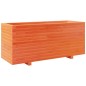vidaXL Pflanzkübel Wachsbraun 110x40x49,5 cm Massivholz Kiefer vidaXL Pflanzkübel Wachsbraun 110x40x49,5 cm Massivholz Kiefer