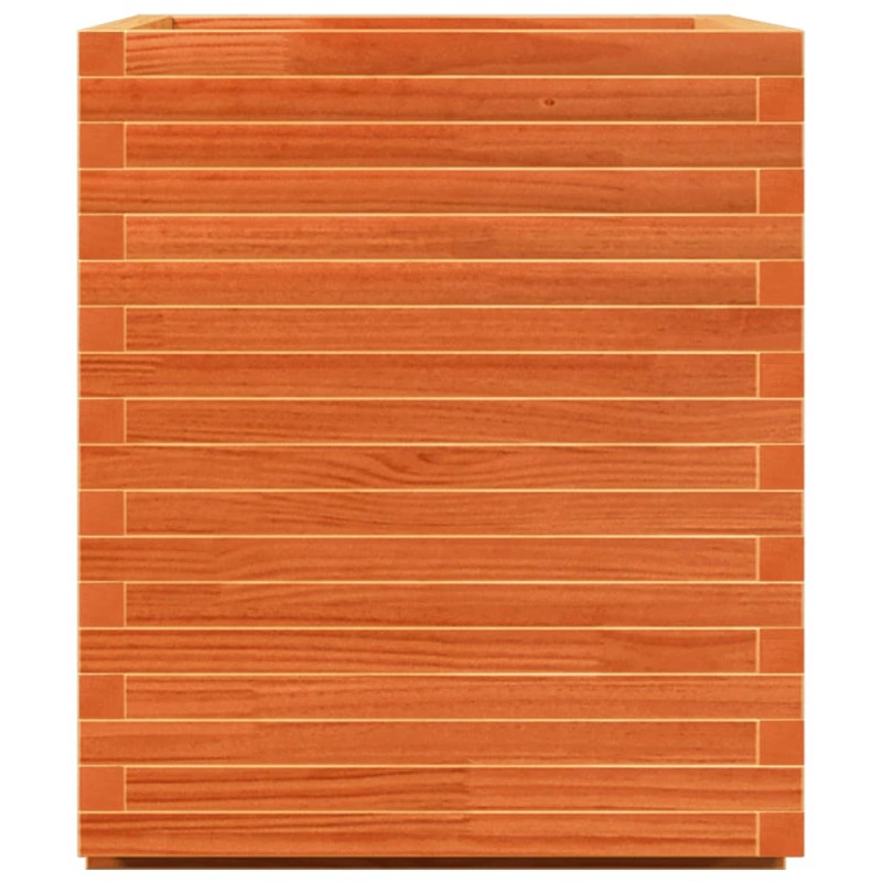 vidaXL Pflanzkübel Wachsbraun 90x60x72,5 cm Massivholz Kiefer vidaXL Pflanzkübel Wachsbraun 90x60x72,5 cm Massivholz Kiefer