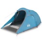 vidaXL Tunnelzelt 2 Personen Blau Wasserdicht vidaXL Tunnelzelt 2 Personen Blau Wasserdicht