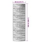 vidaXL Outdoor-Teppich Braun 80x250 cm PP vidaXL Outdoor-Teppich Braun 80x250 cm PP
