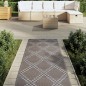 vidaXL Outdoor-Teppich Braun 80x250 cm PP vidaXL Outdoor-Teppich Braun 80x250 cm PP