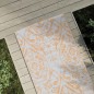 vidaXL Outdoor-Teppich Orange und Weiß 80x250 cm PP vidaXL Outdoor-Teppich Orange und Weiß 80x250 cm PP