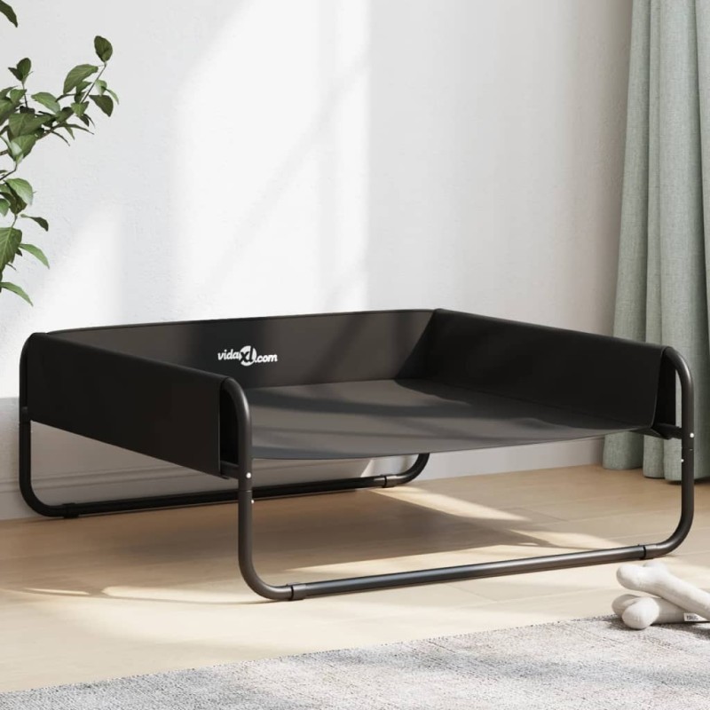 vidaXL Hundebett Erhöht Anthrazit Oxford-Gewebe und Stahl vidaXL Hundebett Erhöht Anthrazit Oxford-Gewebe und Stahl