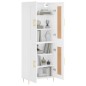 vidaXL Highboard Weiß 69,5x34x180 cm Holzwerkstoff vidaXL Highboard Weiß 69,5x34x180 cm Holzwerkstoff