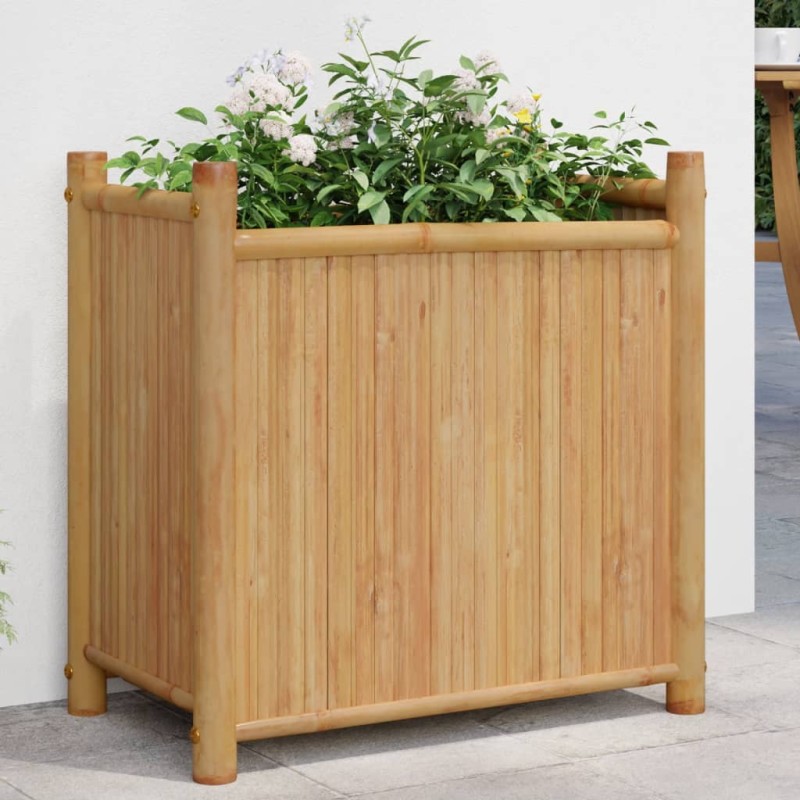 vidaXL Pflanzkübel 50x30x50 cm Bambus vidaXL Pflanzkübel 50x30x50 cm Bambus