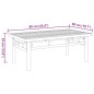 vidaXL Couchtisch 90x50x35 cm Bambus vidaXL Couchtisch 90x50x35 cm Bambus