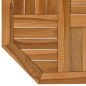 vidaXL Tischplatte 50x50x2,5 cm Achteckig Massivholz Teak vidaXL Tischplatte 50x50x2,5 cm Achteckig Massivholz Teak