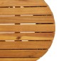 vidaXL Garten-Beistelltisch Trommelform Beige Poly Rattan Massivholz vidaXL Garten-Beistelltisch Trommelform Beige Poly Rattan Massivholz