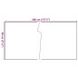 vidaXL Balkon-Sichtschutz Schwarz 400x80 cm Poly Rattan vidaXL Balkon-Sichtschutz Schwarz 400x80 cm Poly Rattan