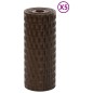 vidaXL Balkon-Sichtschutze 5 Stk. Braun & Schwarz 255x19cm Poly Rattan vidaXL Balkon-Sichtschutze 5 Stk. Braun & Schwarz 255x19cm Poly Rattan