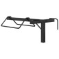 vidaXL Sattelhalter Wandmontage Schwarz Eisen vidaXL Sattelhalter Wandmontage Schwarz Eisen