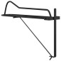 vidaXL Sattelhalter Klappbar Wandmontage Schwarz Eisen vidaXL Sattelhalter Klappbar Wandmontage Schwarz Eisen