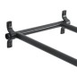 vidaXL Sattelhalter Klappbar Wandmontage Schwarz Eisen vidaXL Sattelhalter Klappbar Wandmontage Schwarz Eisen