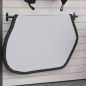 vidaXL Satteldeckenhalter Schwarz Eisen vidaXL Satteldeckenhalter Schwarz Eisen