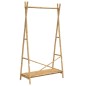 vidaXL Kleiderständer mit Ablage 102x50x190 cm Bambus vidaXL Kleiderständer mit Ablage 102x50x190 cm Bambus
