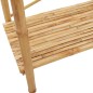 vidaXL Kleiderständer mit Ablage 102x50x190 cm Bambus vidaXL Kleiderständer mit Ablage 102x50x190 cm Bambus