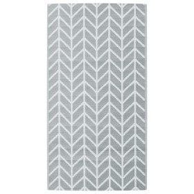 vidaXL Outdoor-Teppich Grau 80x150 cm PP