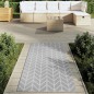 vidaXL Outdoor-Teppich Grau 80x150 cm PP vidaXL Outdoor-Teppich Grau 80x150 cm PP