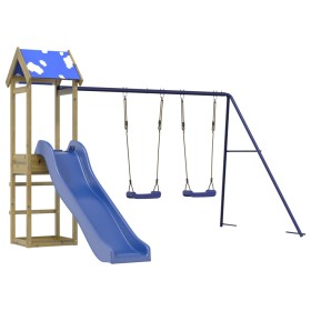 vidaXL Spielturm Imprägniertes Kiefernholz