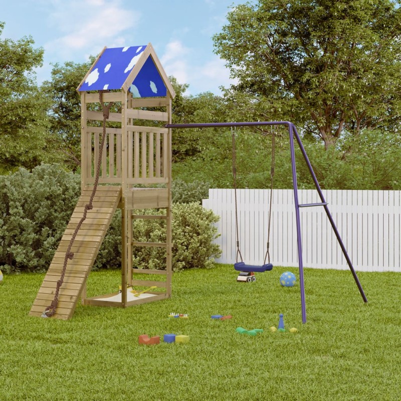 vidaXL Spielturm Imprägniertes Kiefernholz vidaXL Spielturm Imprägniertes Kiefernholz