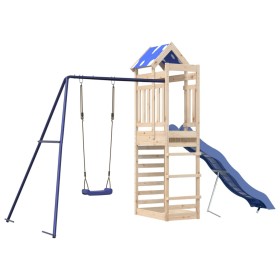 vidaXL Spielturm Massivholz Kiefer