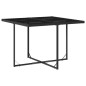 vidaXL 5-tlg. Garten-Essgruppe mit Kissen Schwarz Poly Rattan vidaXL 5-tlg. Garten-Essgruppe mit Kissen Schwarz Poly Rattan